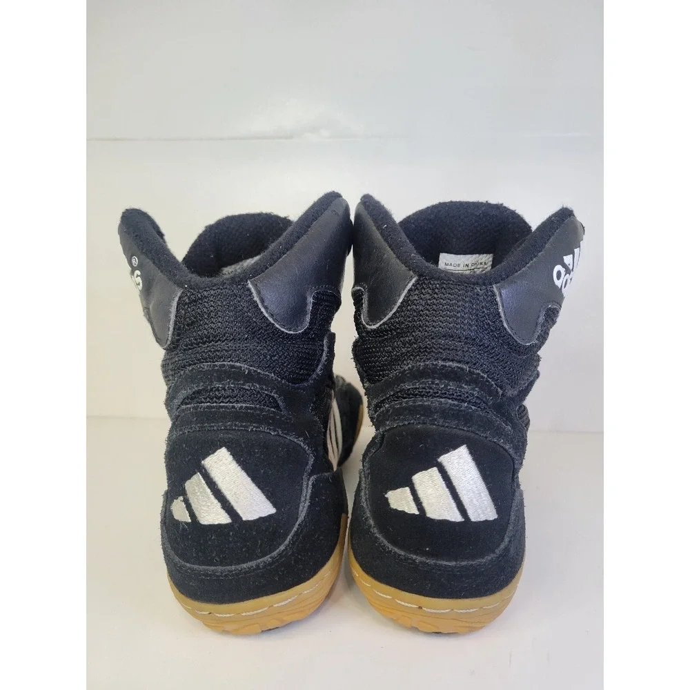 Vintage Y2K Adidas Tyrint Wrestling‎ Shoes Boxing MMA 2001 Black White Men's 7.5